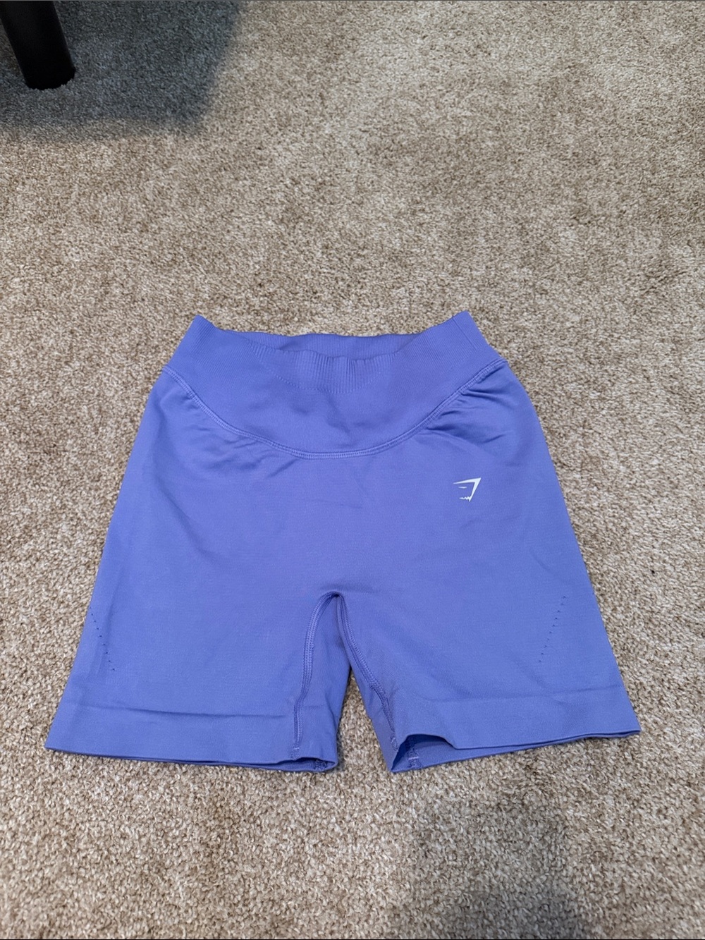 Gymshark Lavender High-Waist Seamless Bike Shorts